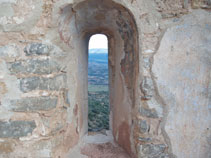 El castell d´Orcau està ubicat en un emplaçament privilegiat