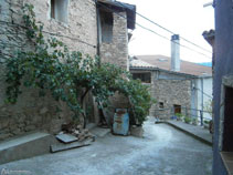 Carrer a Orcau