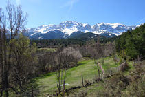 Vistes de la serra del Cadí.