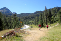 Pista del Pònt dera Montanheta.