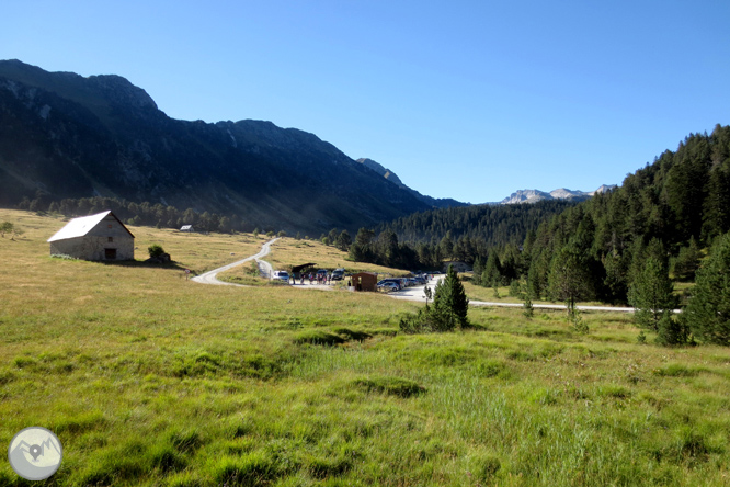 Circ i estanys de Colomèrs des del Plan des Banhs 1 