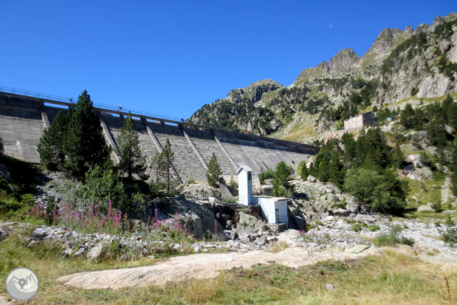 Circ i estanys de Colomèrs des del Plan des Banhs 1 