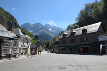 Comencem l´excursió a l´entrada del poble de Gavarnie. 