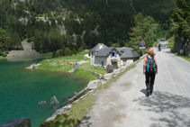 Últims metres abans d´arribar un altre cop al pàrquing del llac d´Orédon.