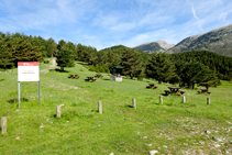 Àrea de lleure de la Font Terrers.