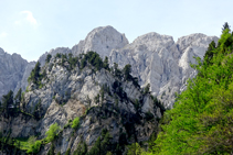 La cara N del Pedraforca.