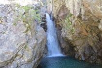 Cascada del riu Caldarés.