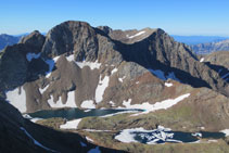 Agulla de Pondiellos, Garmo Negro, Argualas, Algas, estany de Pondiellos,...