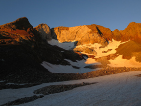 Pics de l´Infierno (3.073m-3.082m-3.076m) des del balneari de Panticosa