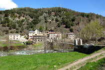 El pont d´Arcalís i Baro.