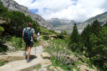 Entrem a la part alta de la vall d´Ordesa.