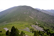 Vistes a la collada de Conflent que hem deixat enrere.