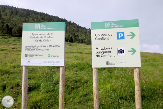 Collada de Conflent a Os de Civís 1 