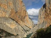 Congost de Mont-rebei a la serra del Montsec