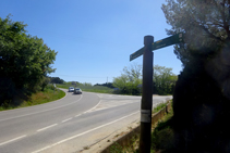 Sortim a la carretera de Palafrugell a Tamariu.