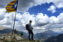 Cim del Cadinell, de 2113m d´altitud.