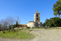 Conjunt romànic de Santa Coloma de Fitor.