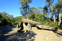 Dolmen dels Tres Caires.