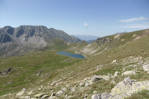 Portella Blanca d´Andorra i estany de les Passaderes.