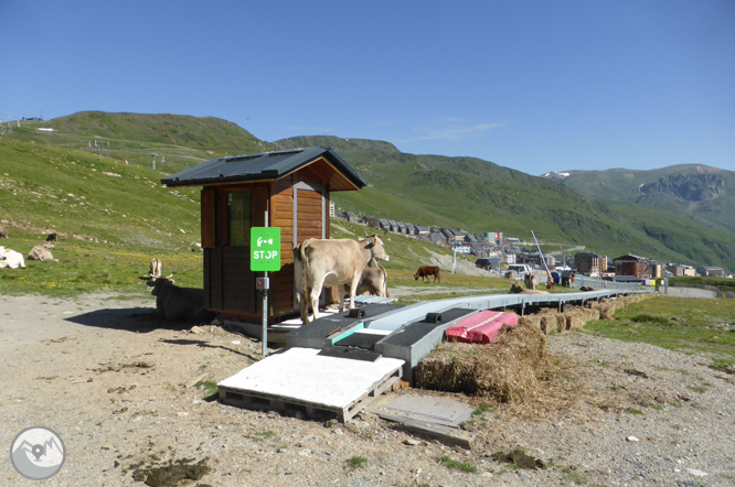 Estany de les Abelletes i pics d