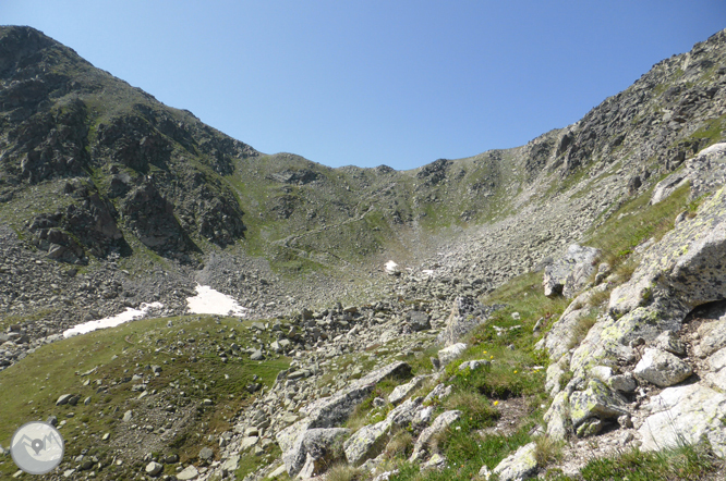 Estany de les Abelletes i pics d