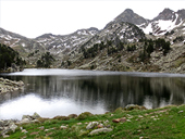 Estany de Baciver des del pla de Beret