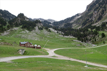 Restaurant de l´estació d´esquí de Baqueira-Beret.