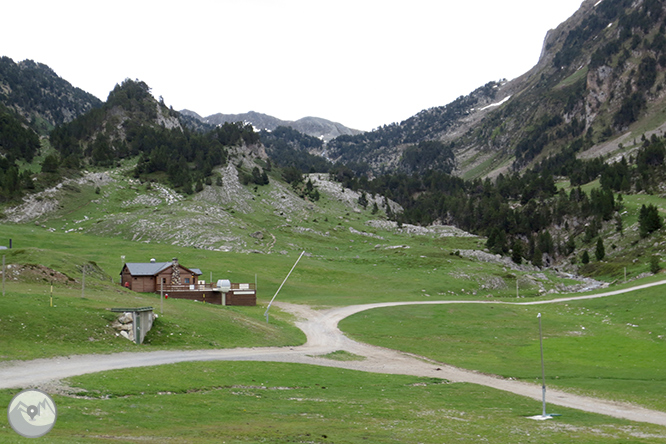 Estany de Baciver des del pla de Beret 1 