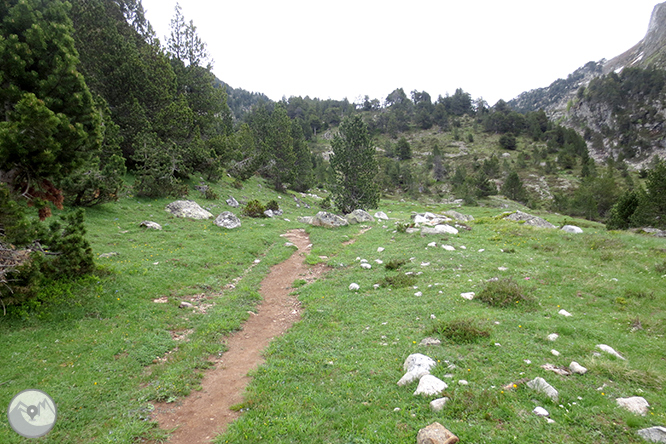 Estany de Baciver des del pla de Beret 1 