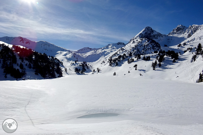 Estany de Baciver des del pla de Beret 1 