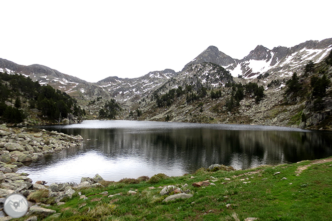 Estany de Baciver des del pla de Beret 1 