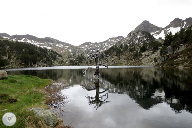 Estany de Baciver des del pla de Beret 1 