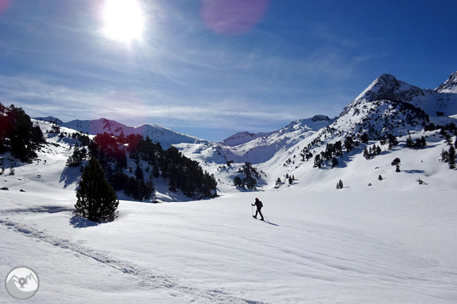 Estany de Baciver des del pla de Beret 1 