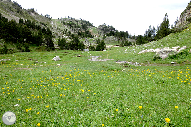 Estany de Baciver des del pla de Beret 1 