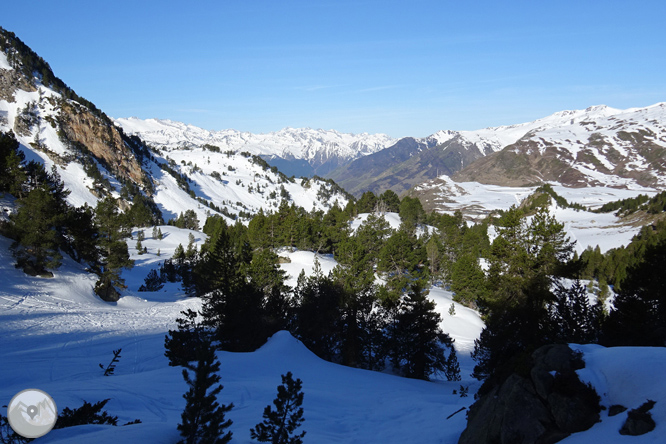 Estany de Baciver des del pla de Beret 1 