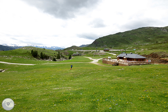 Estany de Baciver des del pla de Beret 1 