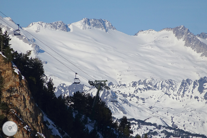 Estany de Baciver des del pla de Beret 1 