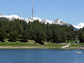 Estany d´Engolasters i camí de les Pardines