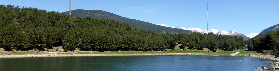 Estany d´Engolasters i camí de les Pardines