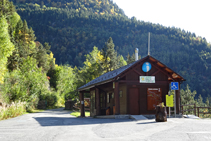 Oficina d´informació del Parc Natural de la Vall de Sorteny.