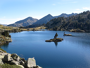 Estanys de Gémena a la vall de Llubriqueto