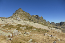 Pic de Ruf des del coll de l´Alba.