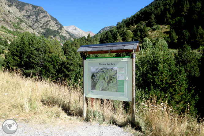 Estanys del Pessó des del pont de la Ribera 1 