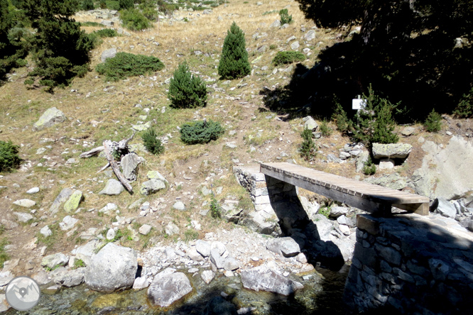 Estanys del Pessó des del pont de la Ribera 1 