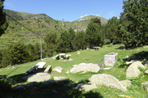 Zona de picnic al punt d´inici.