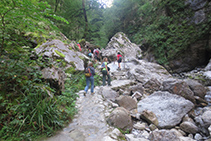 El camí està força ben condicionat.