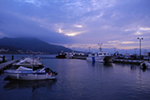 Moll del Port de la Selva.