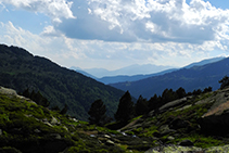 Balcó natural amb vistes a tota la vall.