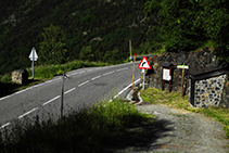 Desemboquem a la carretera.