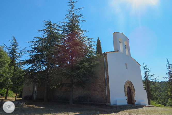 L’ermita de la Posa, el Parc Cretaci i les fortificacions del Front del Pallars des d’Isona 1 